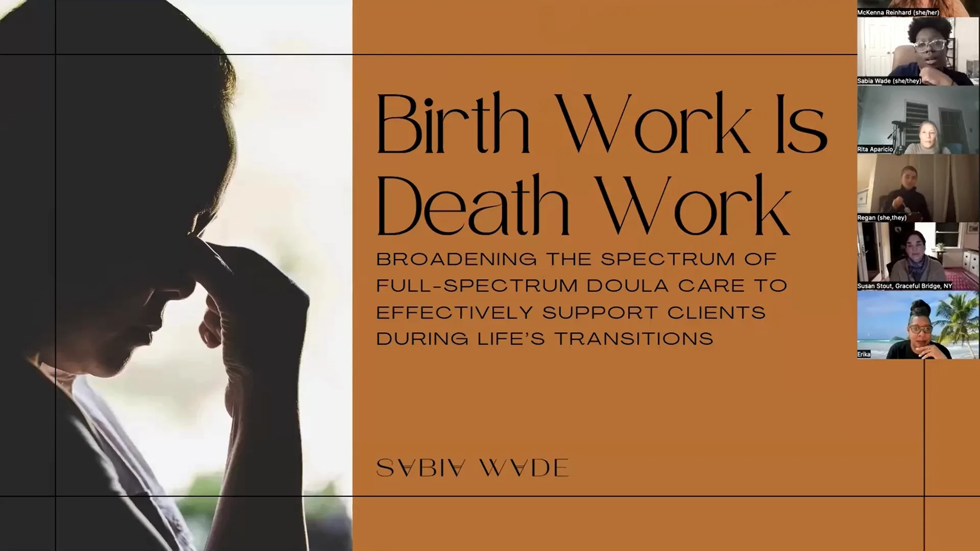 Birth Work is Death Work with Sabia Wade