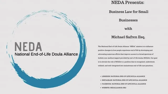 Business Law for Small Businesses with Michael Safren Esq.