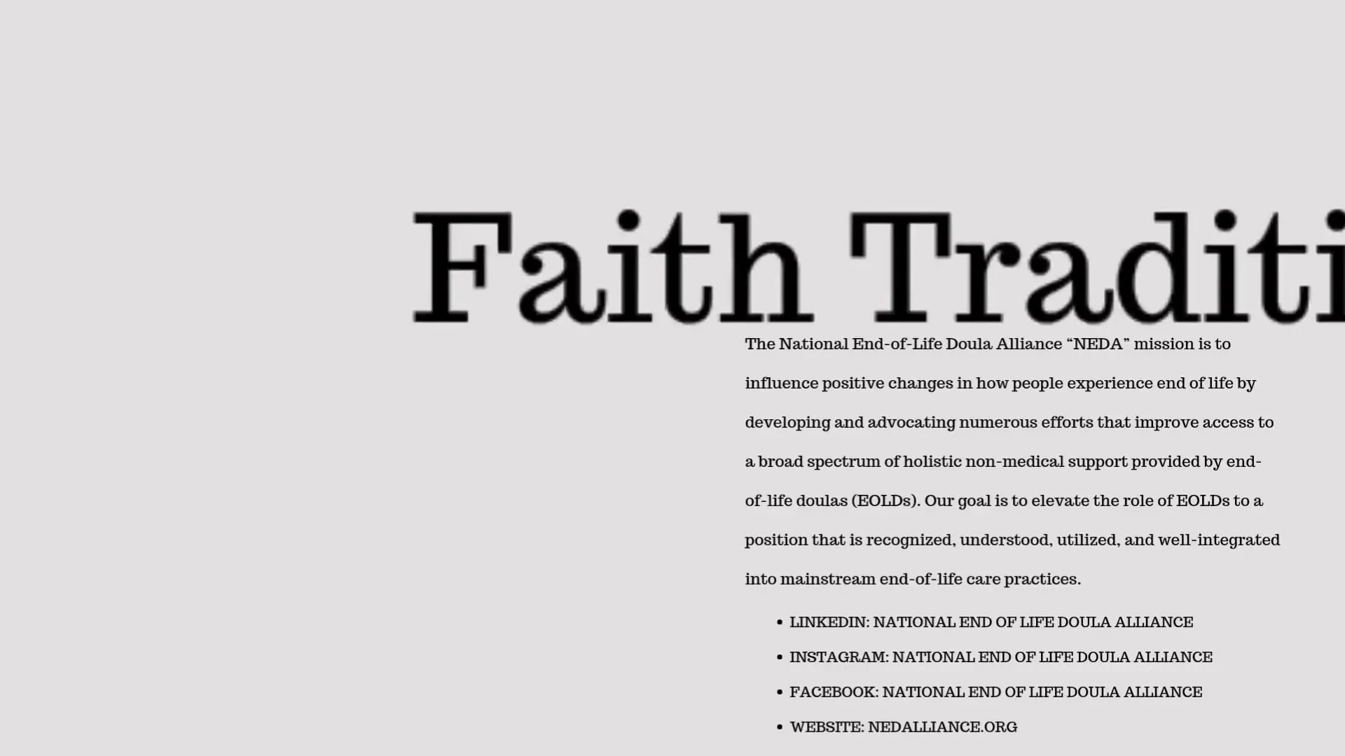 Supporting Clients Across Faith Traditions