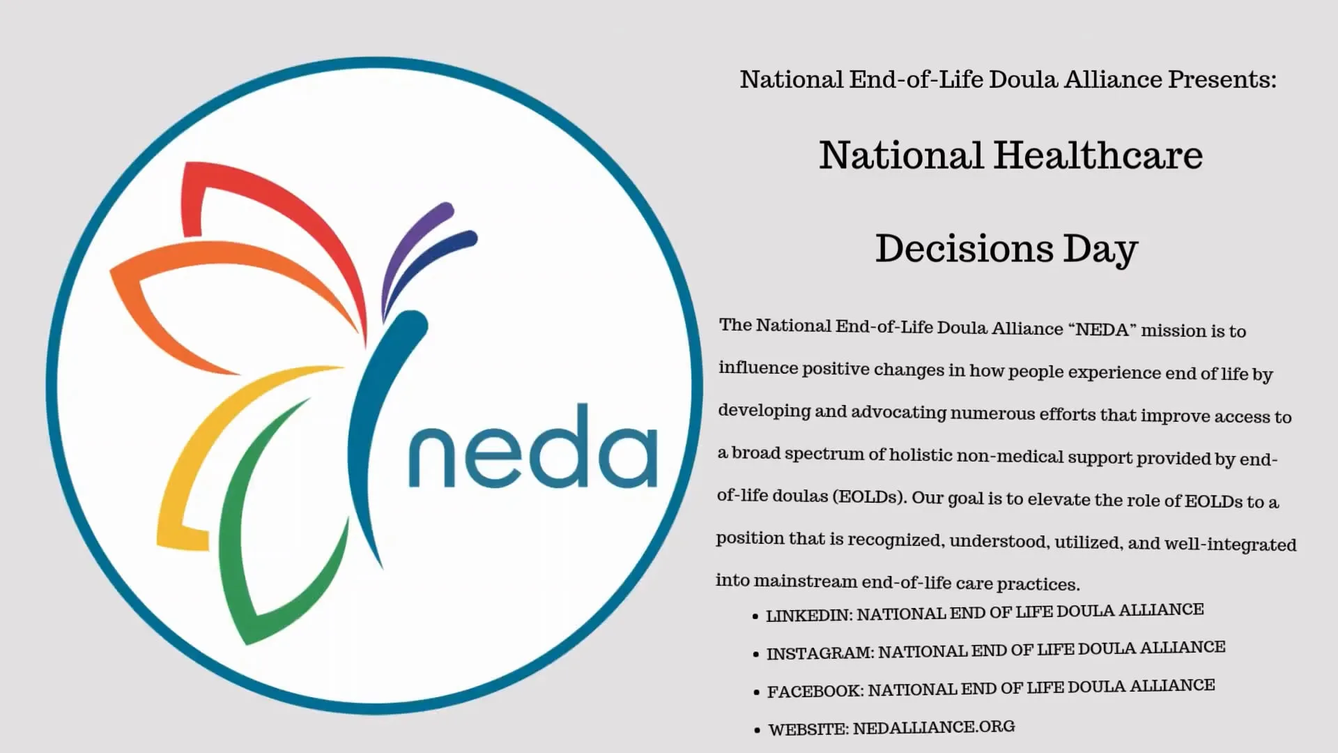 Preparing for National Healthcare Decisions Day (NHDD)