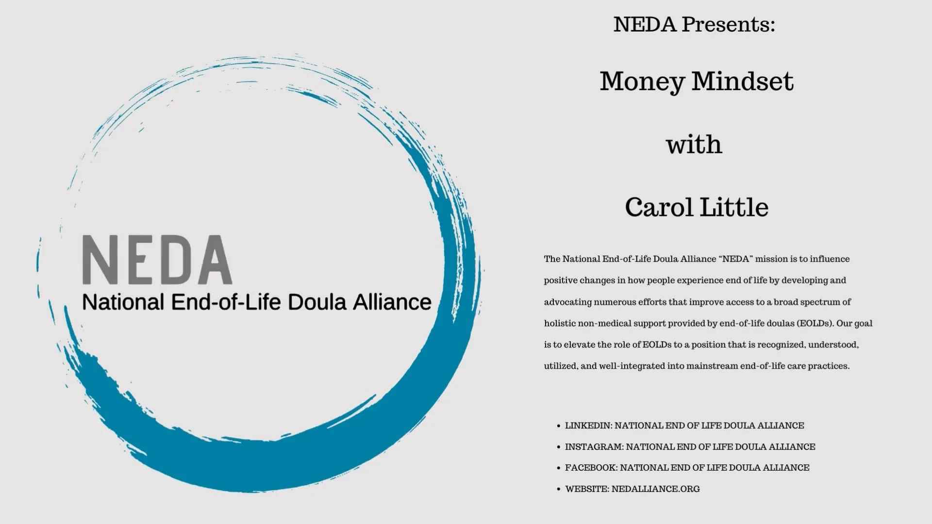 Money Mindset with Carol Little